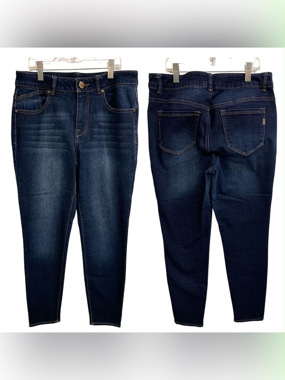 1822 Denim Women's Skinny Jeans in Dark Blue S30